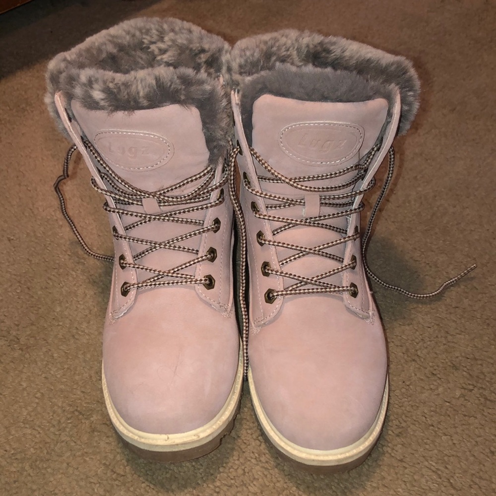 LUGZ LIGHT PINK BOOTS